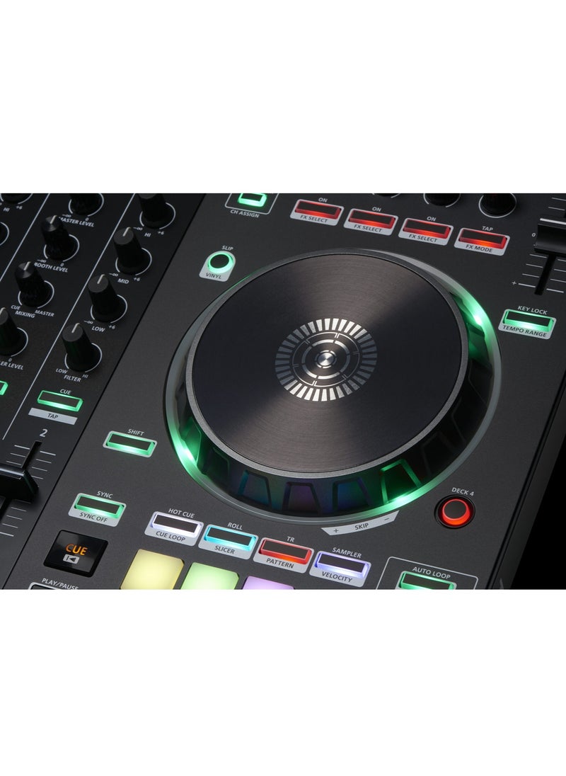 Roland - Roland DJ-505 2-Channel, 4-Deck DJ Controller for Serato DJ - Image 1