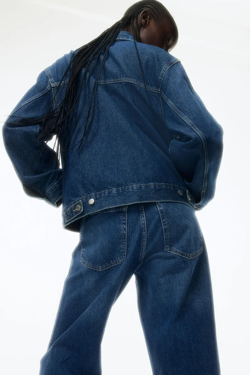 اتش اند ام جاكيت دنيم