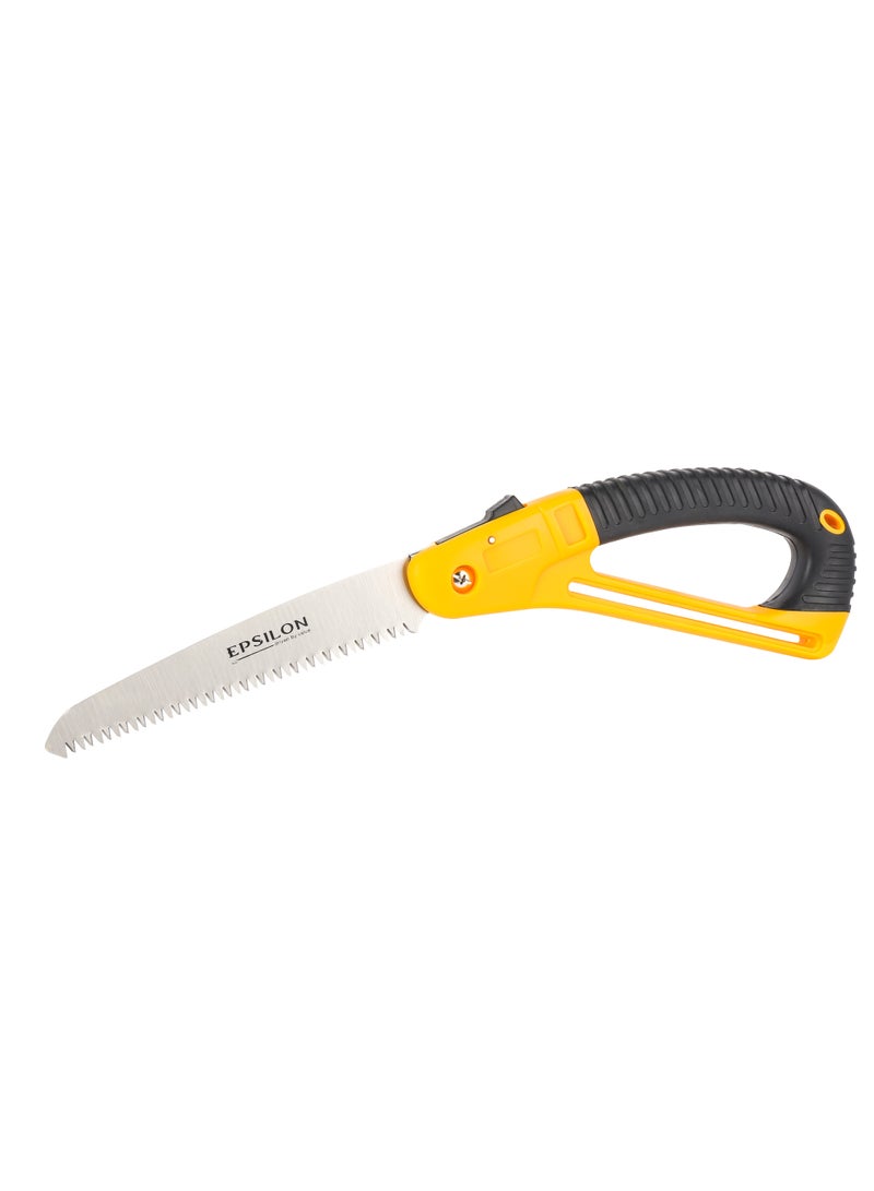Epsilon 65 mm Folding Saw- EPSGT1352/ Equipped with PP and TPR Comfortable Handle, Straight Steel/ Light-Weight and Durable, Heavy-Duty Cutter Ideal for Cross-Cutting Branches, Firewood  - Image 4