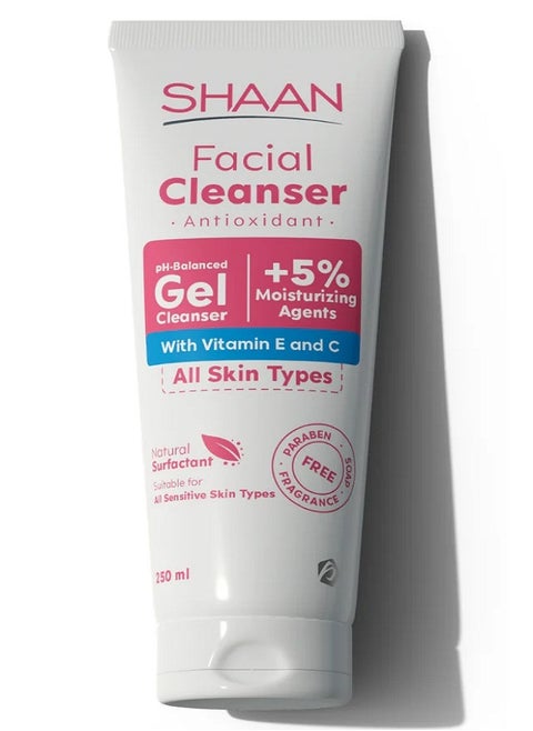 Facial Cleanser Antioxidant With Vitamin E and C 250ml