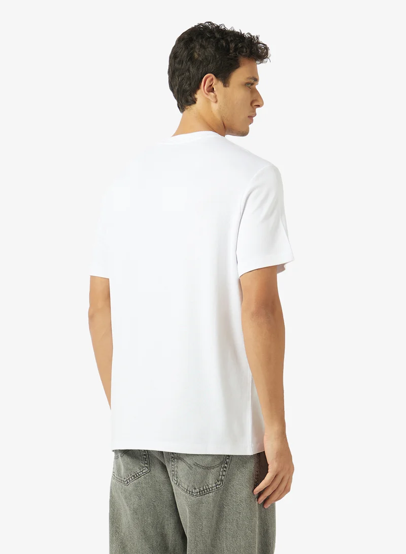 GUESS  Crew Neck Regular Fit T-Shirt for Men | Best Price UAE