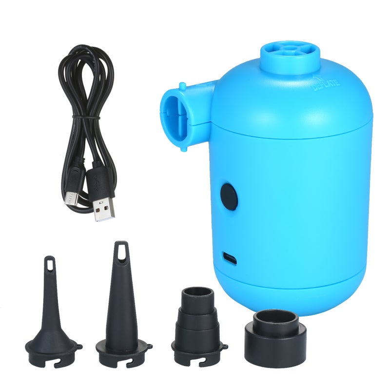 Portable USB Electric Air Pump Air Mattress Boat Sofa Auto Air Inflatable Pump for Car Camping Inflator - Image 4