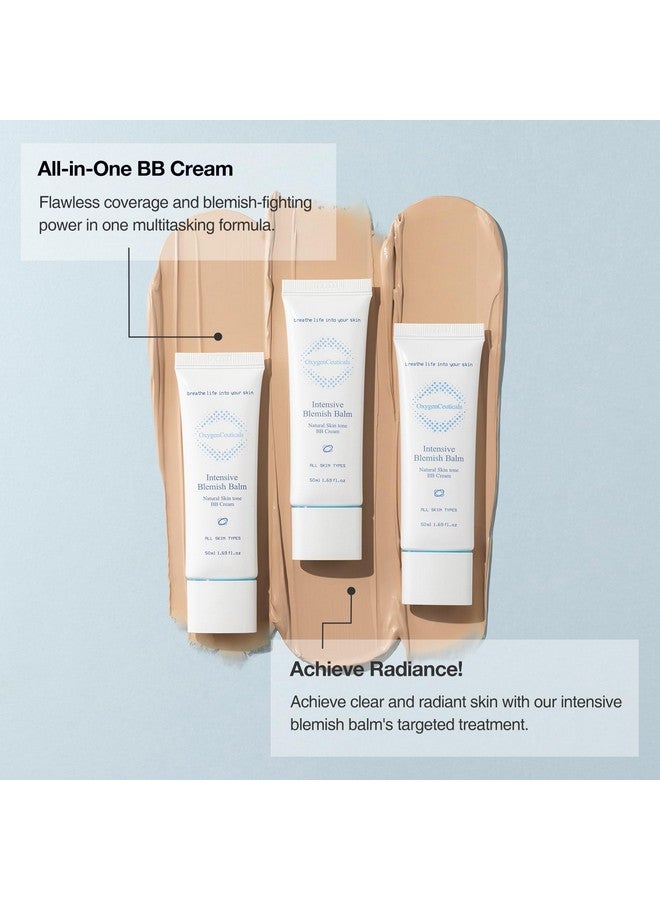 OxygenCeuticals Premium Beauty Balm Oxygenceuticals Intensive Blemish Balm Conceals Imperfections Brightening Moisturizing Soothing Bb Cream Korean Skin Care For All Skin Types 50 Ml/1.69 Oz - Image 2