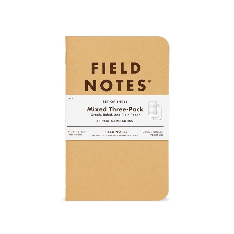 Field Notes Memo Book - Mixed Pack of 3 with 48 Pages Each - Image 3