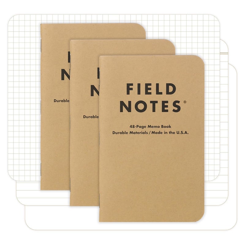 Field Notes Memo Book - Mixed Pack of 3 with 48 Pages Each - Image 1