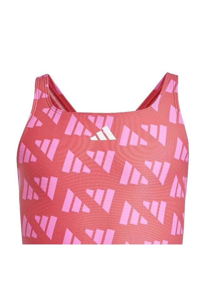 adidas أديداس ملابس سباحة رمادية حمراء - Image 5