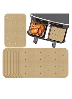 General 100 Pieces Of Disposable Double-Sided Silicone Oil Paper Parchment Paper For AirFryers 8.1X5.1 Inches  - Image 1