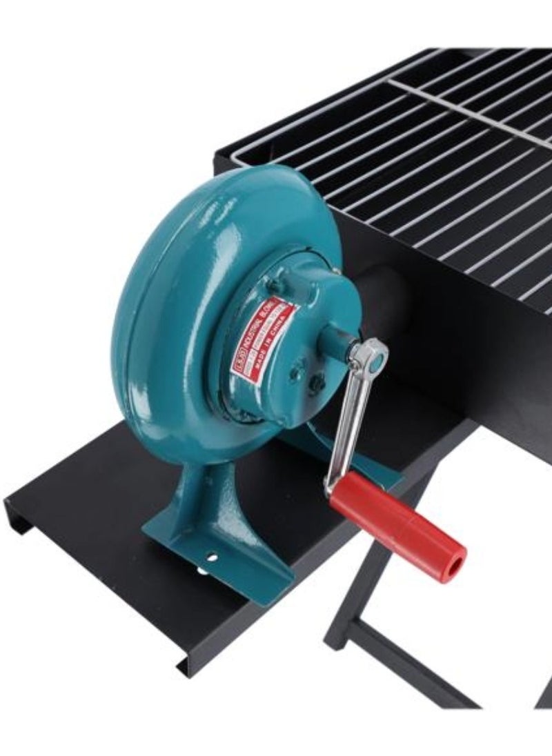 PAMCHAL - Barbeque Grill Outdoor  BBQ Grill with Blower Fan 106cm X 25.5cm - Image 1