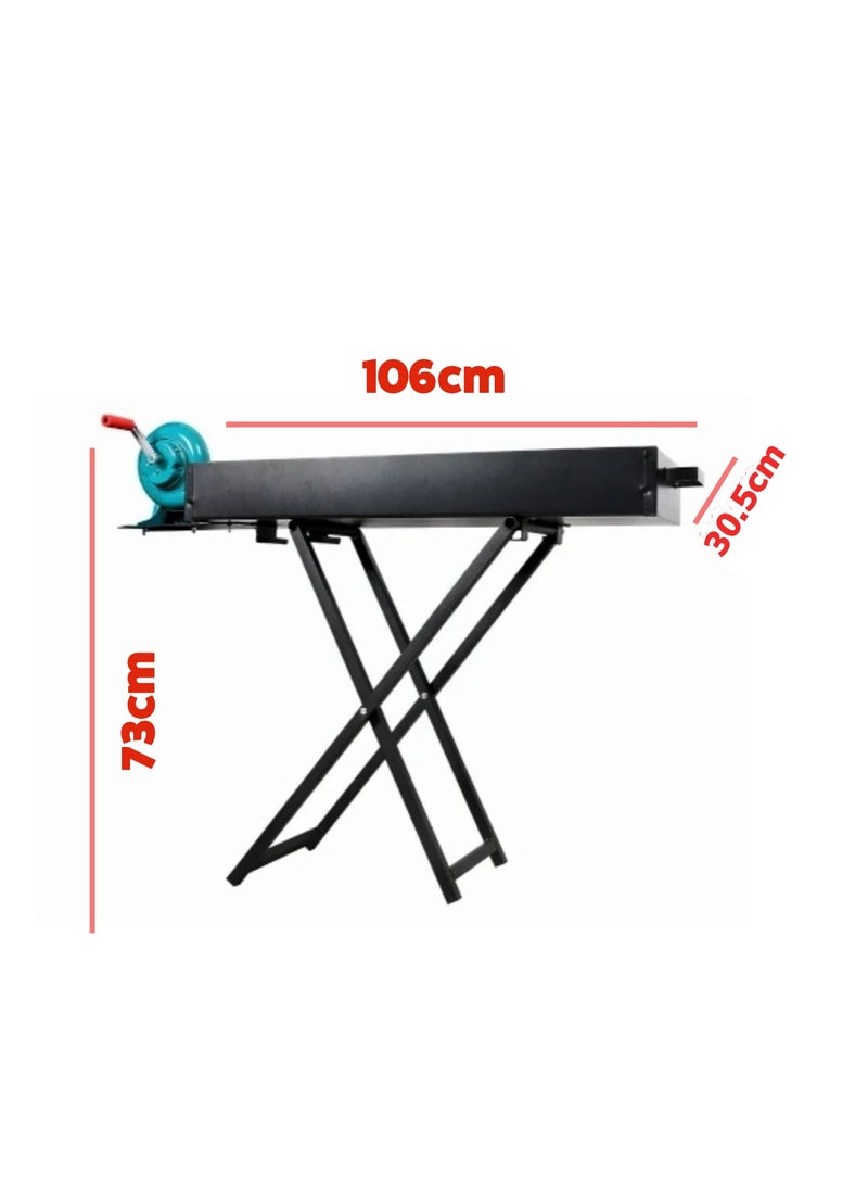 PAMCHAL - Barbeque Grill Outdoor  BBQ Grill with Blower Fan 106cm X 25.5cm - Image 1