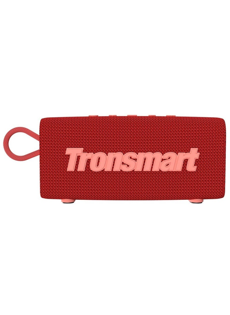 Tronsmart Portable Bluetooth Speaker, Trip Mini Speaker with Bluetooth 5.3, 20H Playtime, AUX, Mic, IPX7 Waterproof Speakers, Wireless Outdoor Speakers Shower Speaker for Beach and Bike Travel- (Red). - Image 2