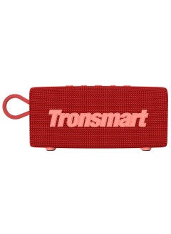 Tronsmart Tronsmart Portable Bluetooth Speaker, Trip Mini Speaker with Bluetooth 5.3, 20H Playtime, AUX, Mic, IPX7 Waterproof Speakers, Wireless Outdoor Speakers Shower Speaker for Beach and Bike Travel- (Red)  - Image 1