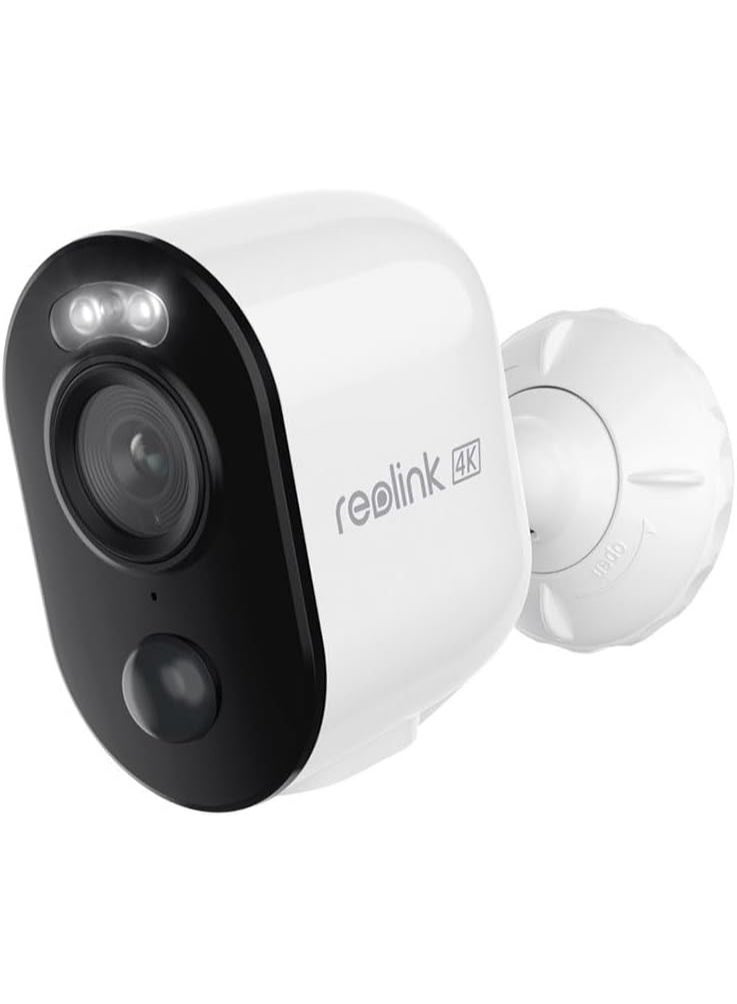 ريولينك كاميرا أمان خارجية Argus 3 Ultra 4K | رؤية ليلية ملونة بدقة 8MP، كشف AI للبشر/المركبات، واي فاي لاسلكي، صوت ثنائي الاتجاه، مقاومة للعوامل الجوية IP65، مراقبة المنزل الذكي - Image 1