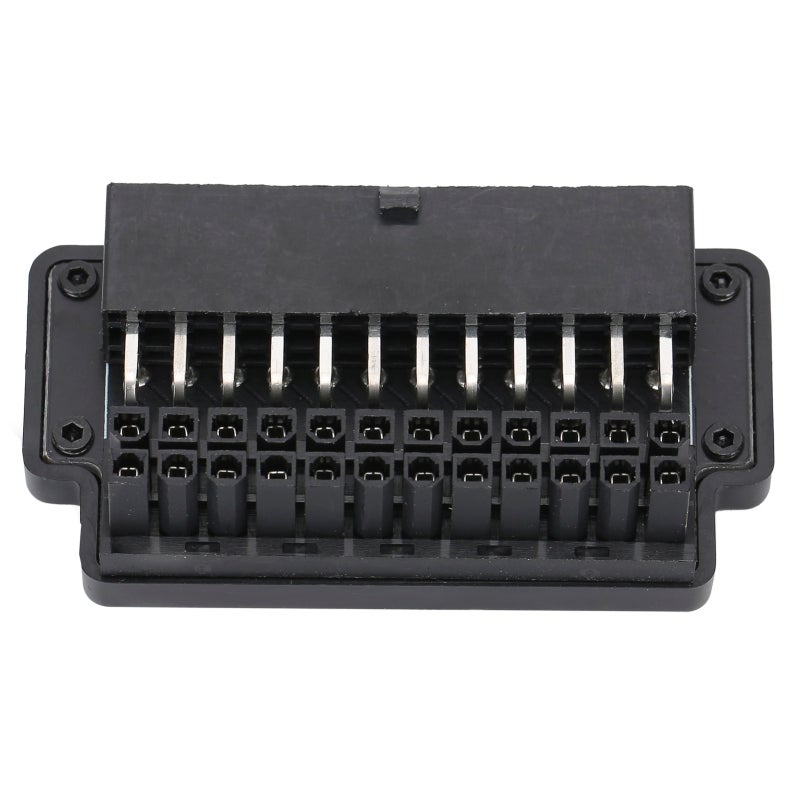 ATX 24Pin Adapter: Female To Male 90 Degree - LED Status Display Power Supply Adapter for Desktop PC Mainboard, Limited Height Chassis - Image 5