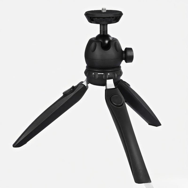 H20 Mini Tabletop Tripod Portable Foldable Phone Camera Tripod Stand with Removable Ball Head with 1/4 Inch Screw - Image 5