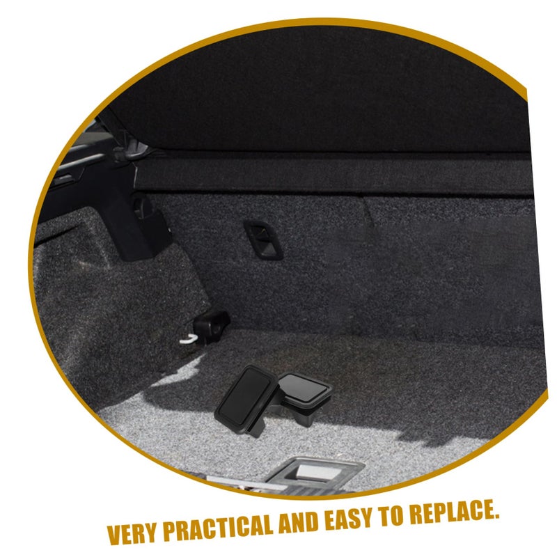 2PCS Black Truck Bed Rail Stake Pocket Covers Dustproof Plugs Compatible RAM 2019 2022 - Image 5