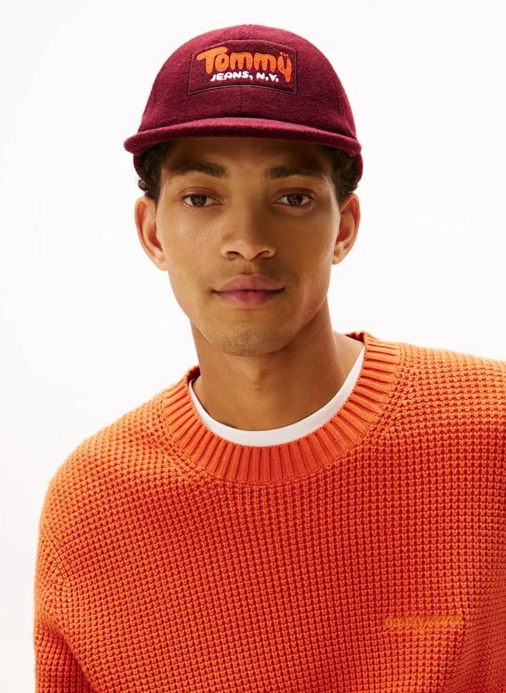 TOMMY JEANS Graphic Flat Peak Cap