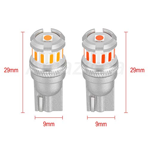 Amazicha Front Rear LED Fender Tips Lights Mud Guards Compatible for Harley Davidson Electra Glide Road King Heritage Softail - Image 2