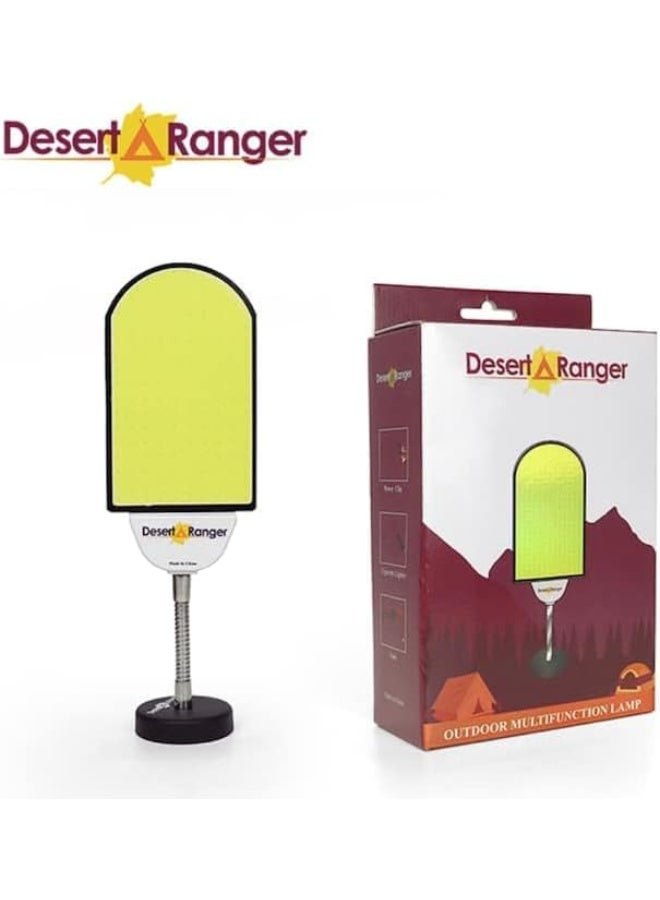 Desert Ranger Outdoor Multifunction Lamp Car Repair Light CR10, Car Cigarette Lighter, Battery Clip Included, Flexible Gooseneck Stand, Magnetic Base, PVC Hard Package - Image 4