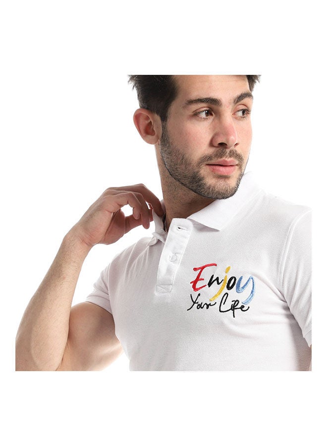 Andora Casual Printed Polo Neck Polo - Image 4