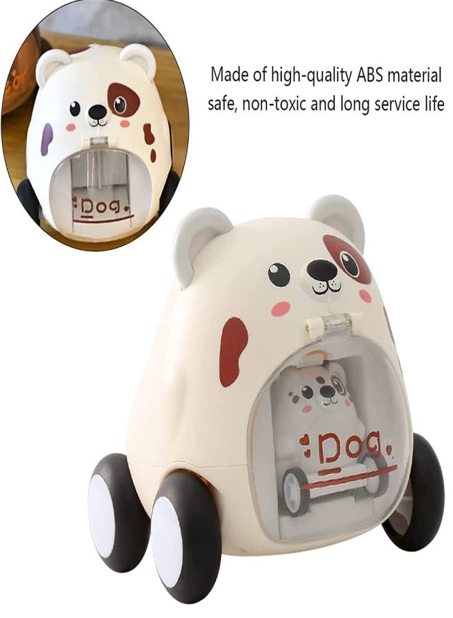 Inertia Toy Car Montessori Cartoon Car Toy For Kids  - Image 4