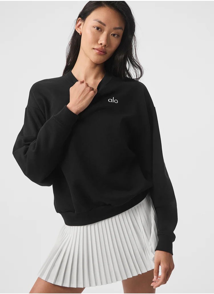 alo - Accolade Crew Neck Pullover - Image 1