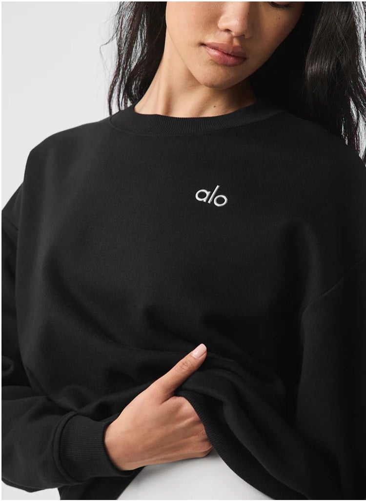 alo - Accolade Crew Neck Pullover - Image 1