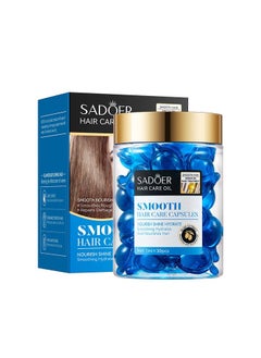 SADOER Hair Vitamin Serum, Hair Treatment Serum, Enriched with Moroccan Macadamia Avocado Oil, Vitamins A, C, E, Pro B5, No Rinse, Men's and Women's Conditioning Serum for All Hair Types 30pcs  - Image 1