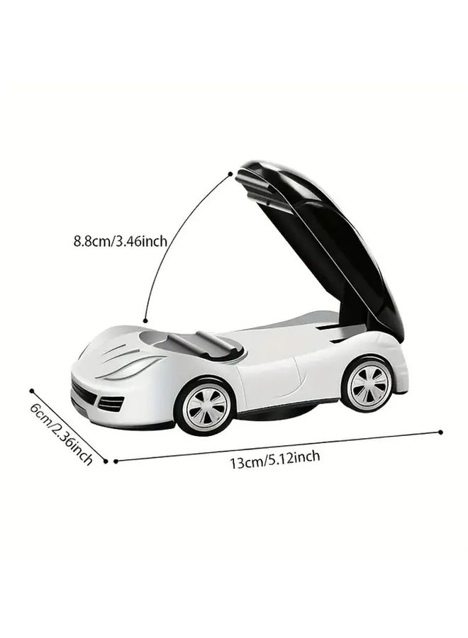 12 Month Rotatable Car Dashboard Phone Holder Foldable Design ABS Material Yellow Sports Style With Black Accents Suitable For Most Vehicles - Image 2