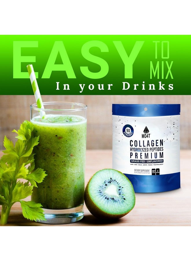 MOMOF4TRANSFORM MOMOF4TRANSFORM MO4T Collagen Peptides- Grass-Fed Collagen- Hydrolyzed Collagen Powder- Unflavored- 2 Pounds Collagen- Colageno 2 libras - Colageno Hidrolizado  - Image 3