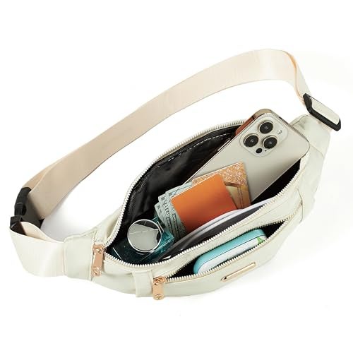 Dorras Fanny Pack Crossbody Bags for Women, Cross Body Purse Waist Pack for Running Sports Travel - Image 4
