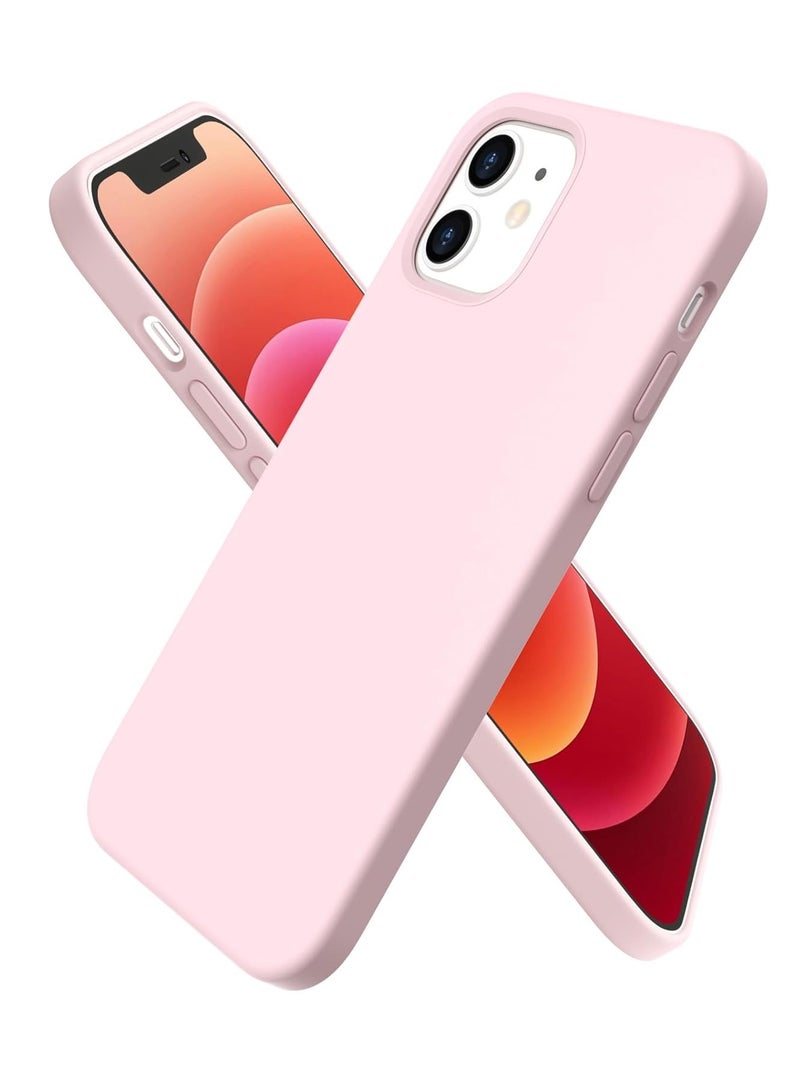 Compatible with iPhone 13 Mini Case, Slim Liquid Silicone 3 Layers Full Covered Soft Gel Rubber with Microfiber Case Cover 5.4 inch...  - Image 1