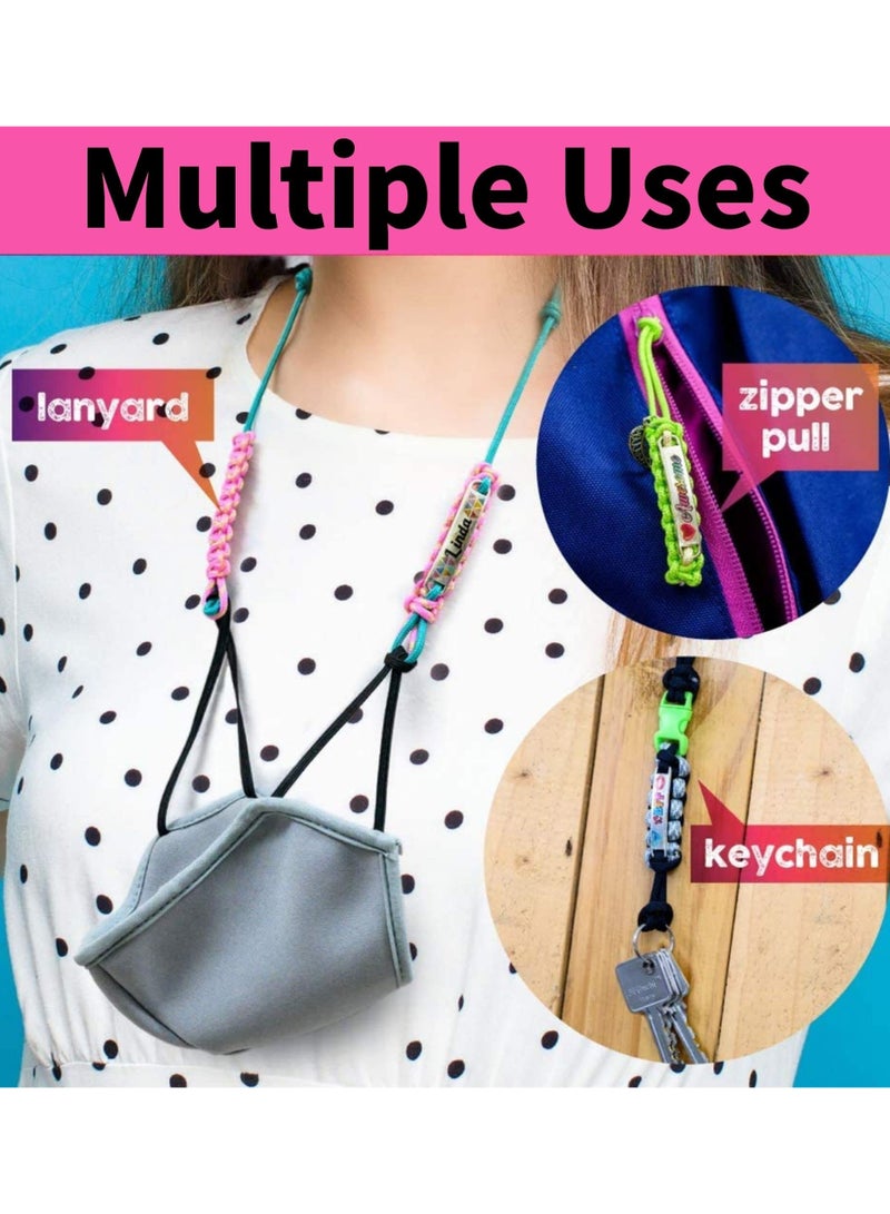 KASTWAVE Friendship Bracelet Making Kit, Friendship DIY Bracelet Craft Kit Toys for Girls, Teen Girl Present Arts Crafts Kit Multicolor Bracelet Making ,  Best Gift for Girls for 6-12 Years Old - Image 5