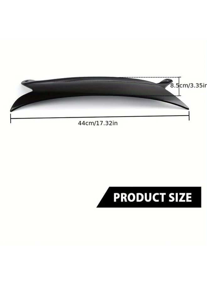 Black Headlight Eyebrow Eyelids Trim Cover For VW Golf GTI Jetta R32 Rabbit MK5 2006 2009 - Image 3