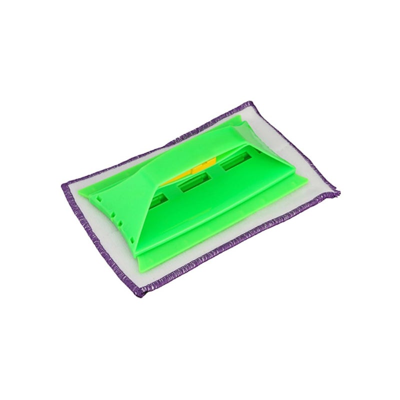 Heavy Duty Glass Wiper Kit With Reusable Microfiber Pads For Auto And Home - Image 2