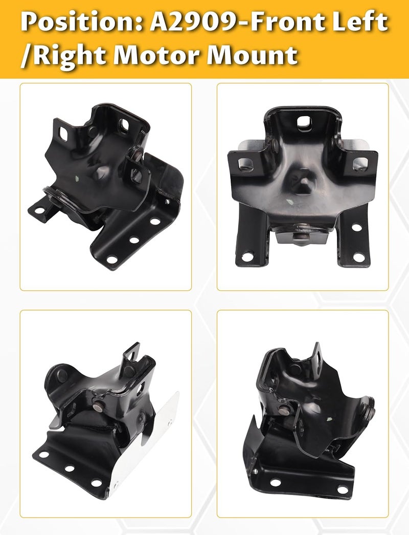 Mardarth Motor & Trans Mount Set for 1999-2007 Silverado Sierra 1500 4WD - Image 4