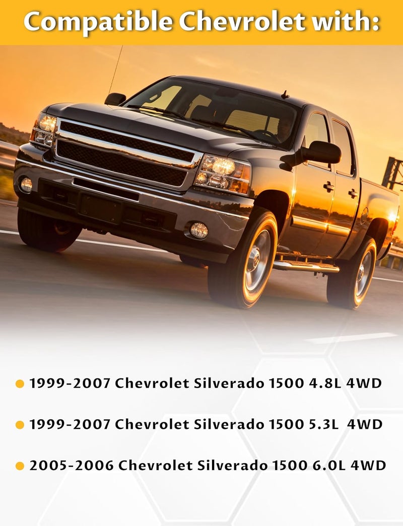 Mardarth Motor & Trans Mount Set for 1999-2007 Silverado Sierra 1500 4WD - Image 2
