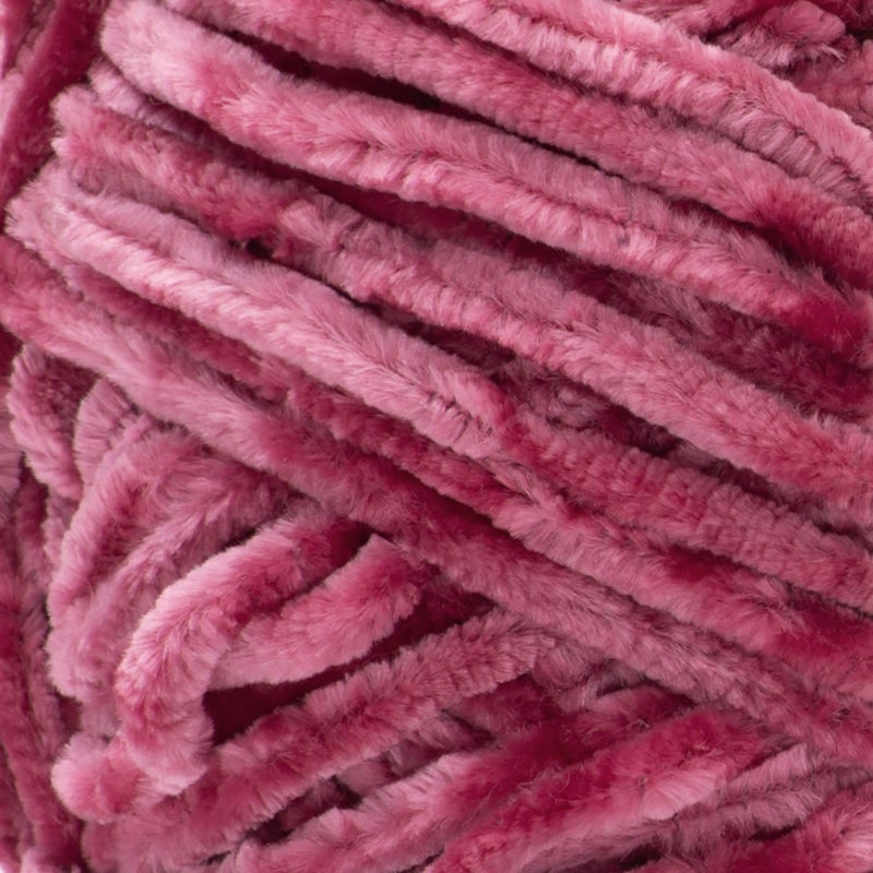 Bernat Yarn Velvet POMEGRANAT, Pomegranate - Image 2