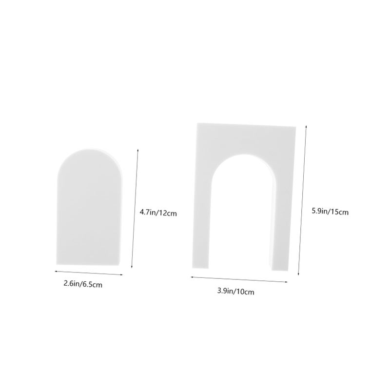 2 Pcs Cube Photography Props 15X10cm Versatile Background Support For Jewelry Cosmetics Food Styling - Image 3