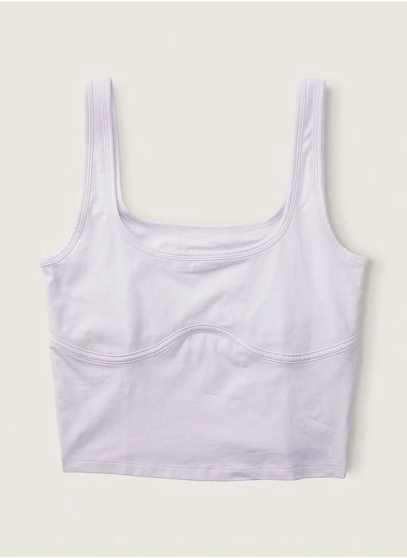 Victoria's Secret Cotton Contour Crop Tank Top