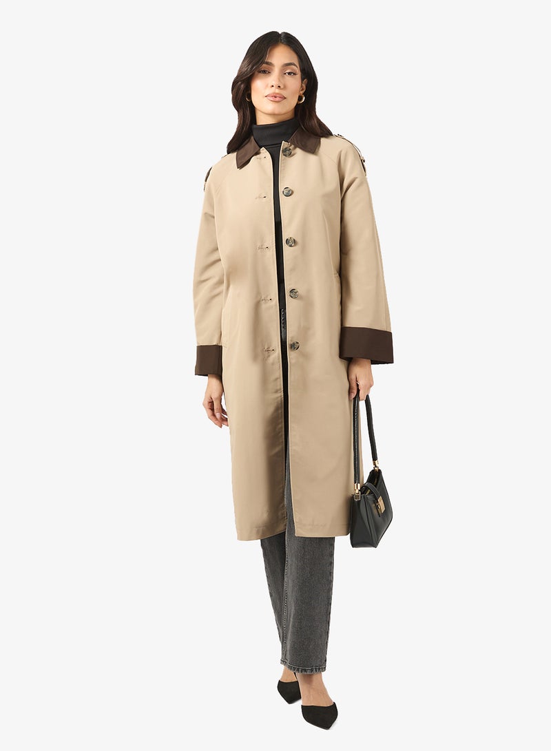 فيرو مودا معطف فيلوشيا ماريا بأكمام طويلة - Image 4