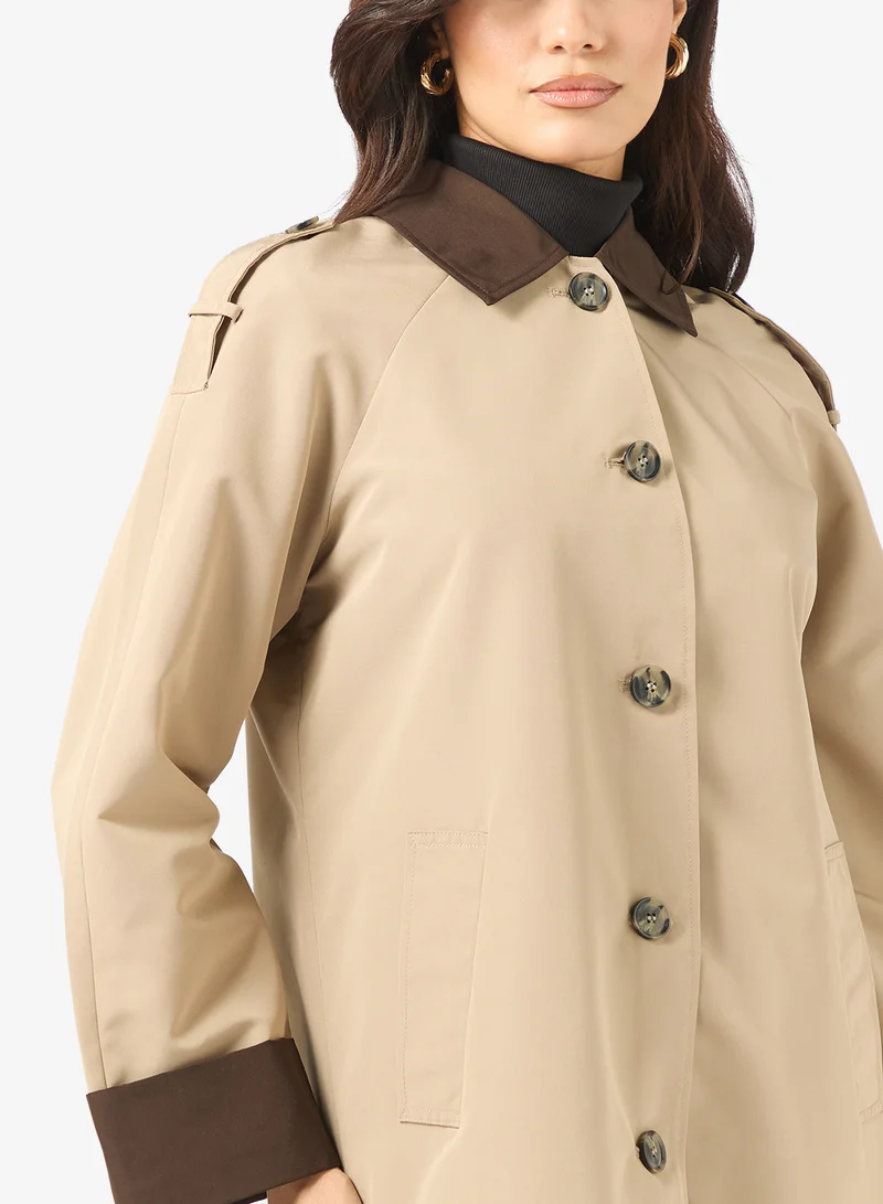 VERO MODA Vmluciamaria Long Sleeve Outwear Coat