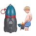 ONEDONE Portable Urinal for Kids Rocket Pee Cup for Kids Emergency Urinal for Toddlers Boys Girls 125 OZ Small Pee Bottle for Kid Child Camping Car Travel Potty Training Baby Urinal Teal - Image 2