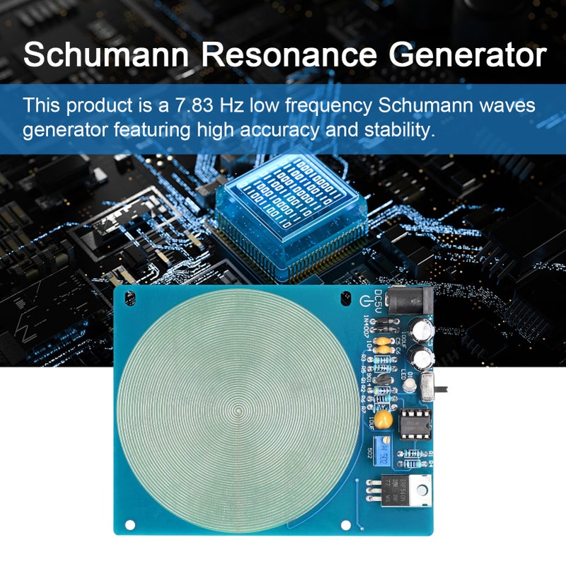 7.83Hz Schumann Waves Resonance Generator Ultra-low Frequency Pulse Audio Resonator USB Interface with Indicator Light ON OFF Function - Image 2
