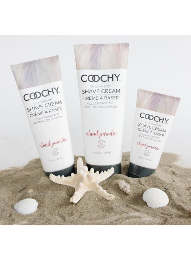 coochy Shave Cream Island Paradise - 7.2 oz - Image 3