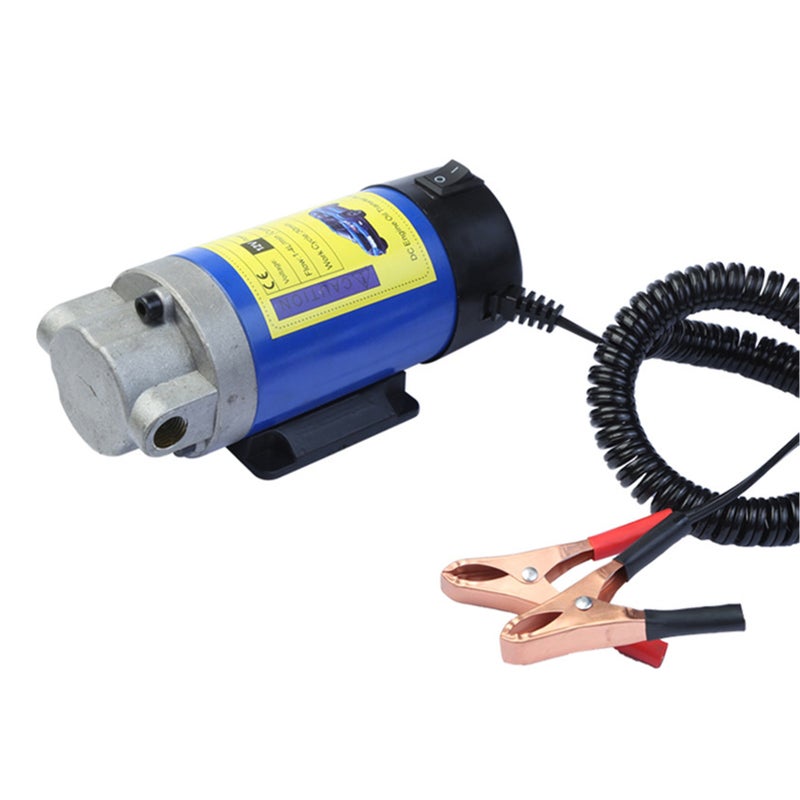 Portable Oil Extractor Pump 12V 100W Copper Motor 1-4L/min Flow Electric Oil Transfer Pump Automotive Oil Change Pump with 5.9ft Extendable Power Cord for Cars Motorcycles RVs Boats Lawn Equipment - Image 3