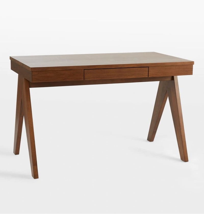 Streem Sheesham Wooden Finish Study Table for Students Laptop Office Desk Workstation Writing Tables for Study Room - Image 2