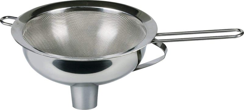 iSi Combination Funnel with Sieve Insert - Universal Fit for Cream/Food Whippers and Canning, Stainless Steel - Image 1