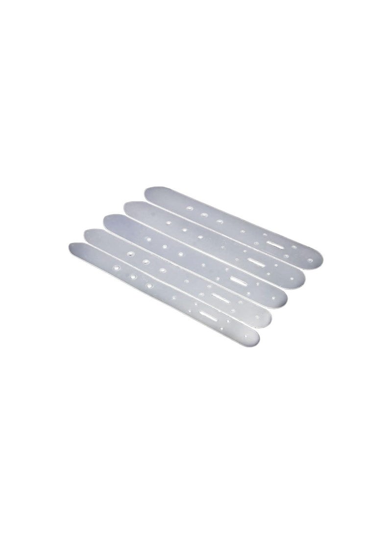 GGOOT 5Pcs Belt Holes Template Template Leather Carft Belt Punching Template DIY Set, 25/30/35/38/40mm  - Image 1