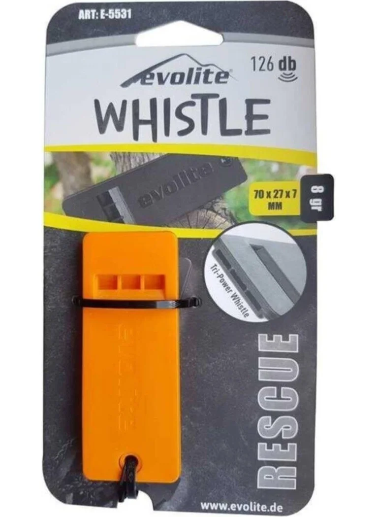 Evolite Rescue 126 Db Earthquake Whistle