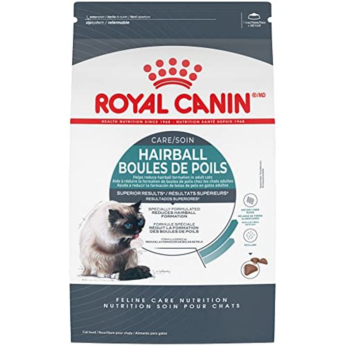 rayihni Feline Care Nutrition Hairball Care Adult Dry Cat Food, 3 Lb Bag - Image 1